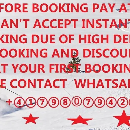 Villa Contact Us At What App - 0041-798-079-427 To Book!! - Ski-in-ski-out Chalet Davos